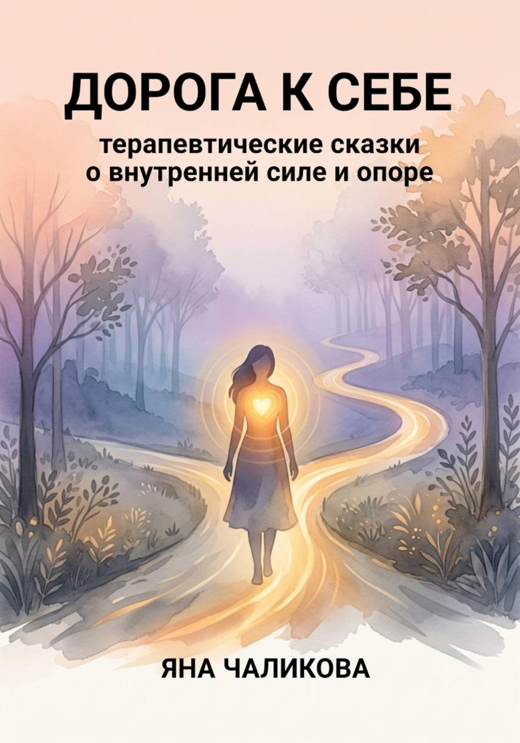 Обложка книги «Дорога к себе. Терапевтические сказки о внутренней силе и опоре»