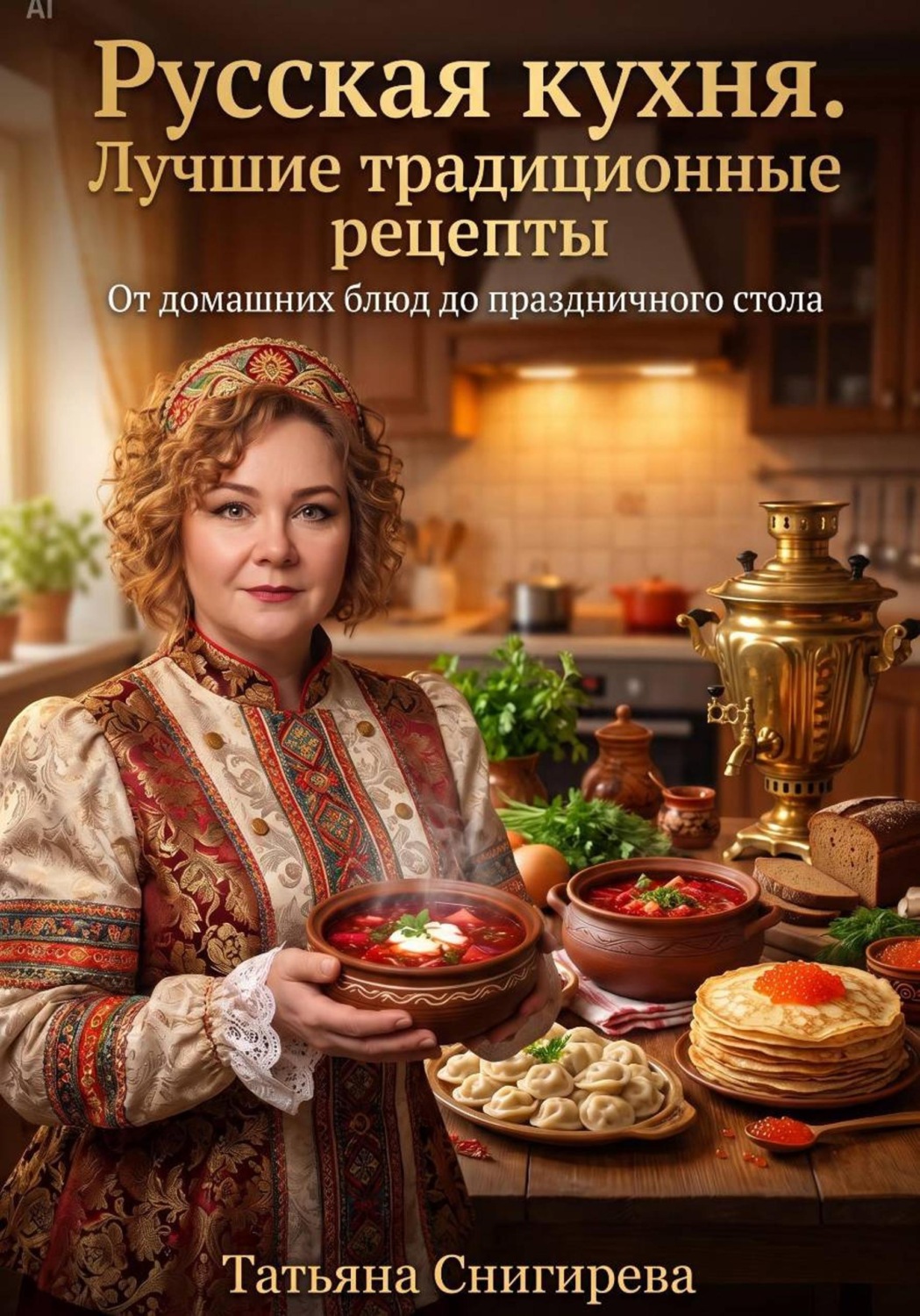 Обложка книги «Русская кухня»