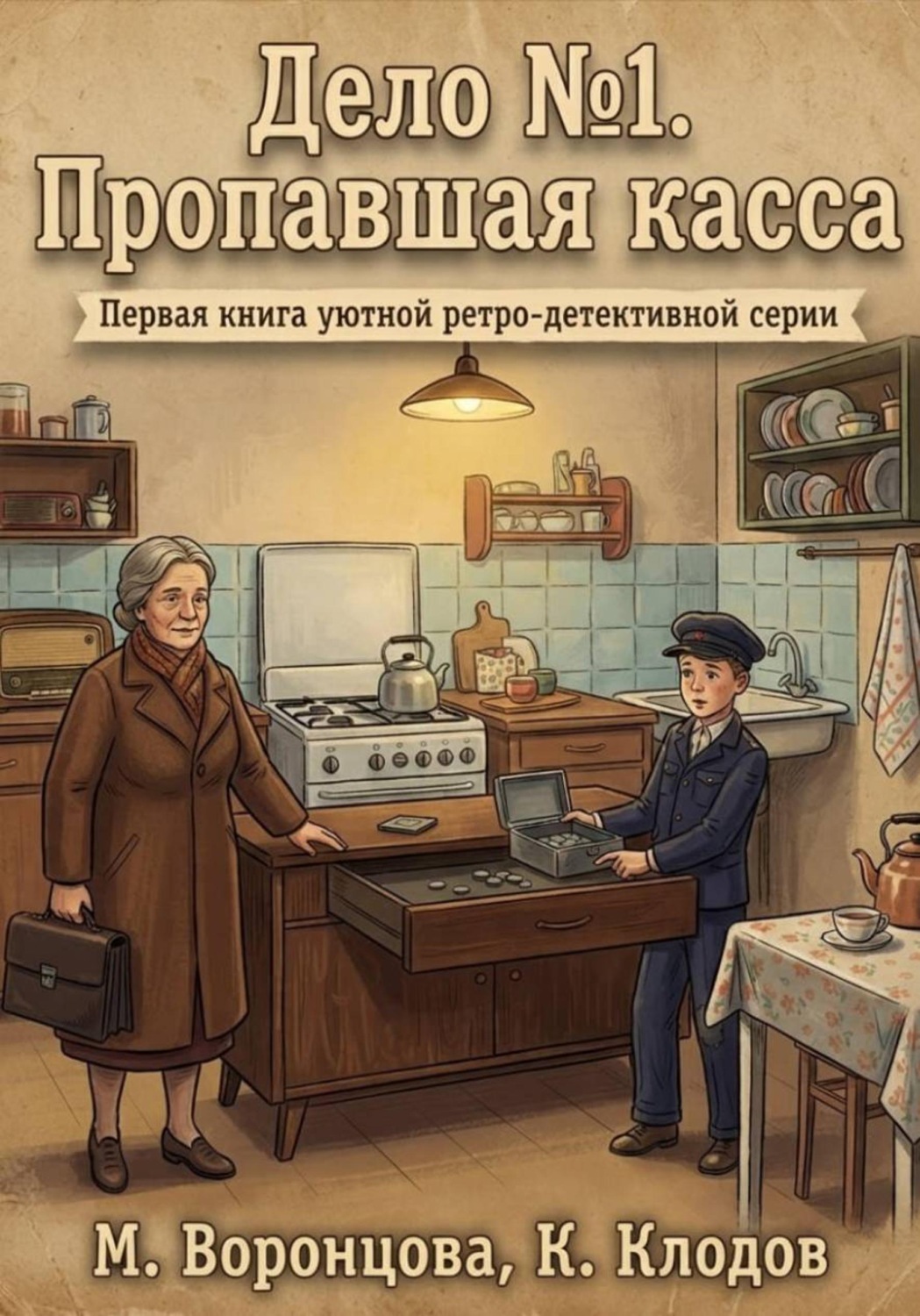 Обложка книги «Пропавшая касса»