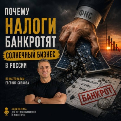 Обложка книги «Почему налоги банкротят солнечный бизнес в России»