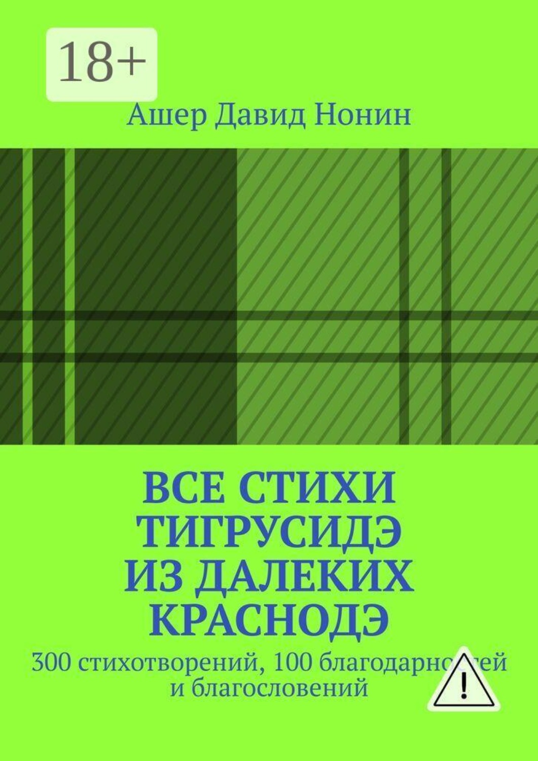 Обложка книги «Все стихи ТигрусиДэ из далеких КрасноДэ. 300 стихотворений, 100 благодарностей и благословений»