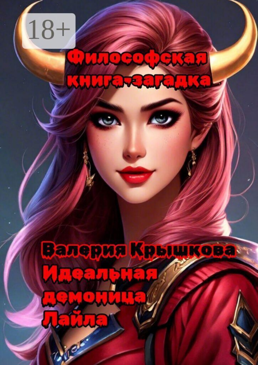 Обложка книги «Идеальная демоница Лайла. Философская книга-загадка»