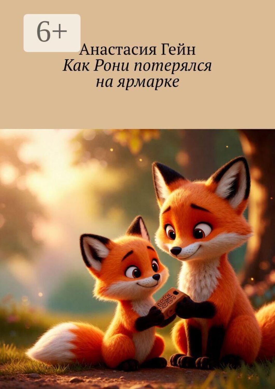 Обложка книги «Как Рони потерялся на ярмарке»