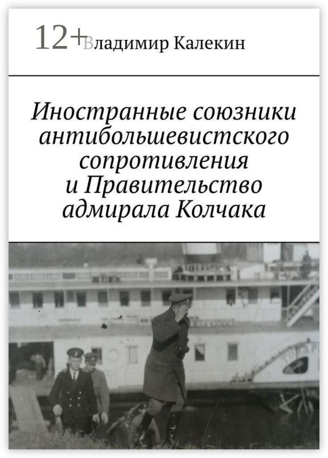 Обложка книги «Иностранные союзники антибольшевистского сопротивления и Правительство адмирала Колчака»