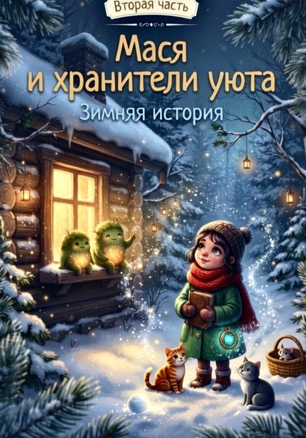 Обложка книги «Мася и хранители уюта. Зимняя история»