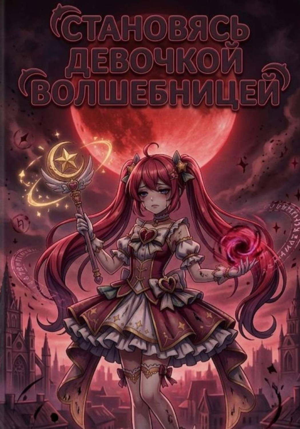 Обложка книги «Становясь девочкой-волшебницей»