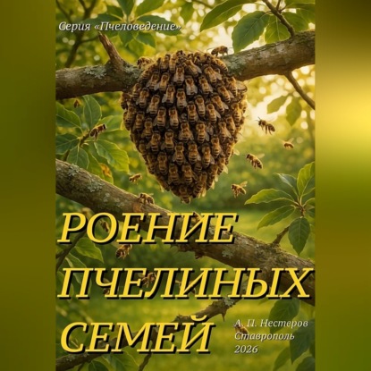 Обложка книги «Роение пчелиной семьи и «доска Таранова»»