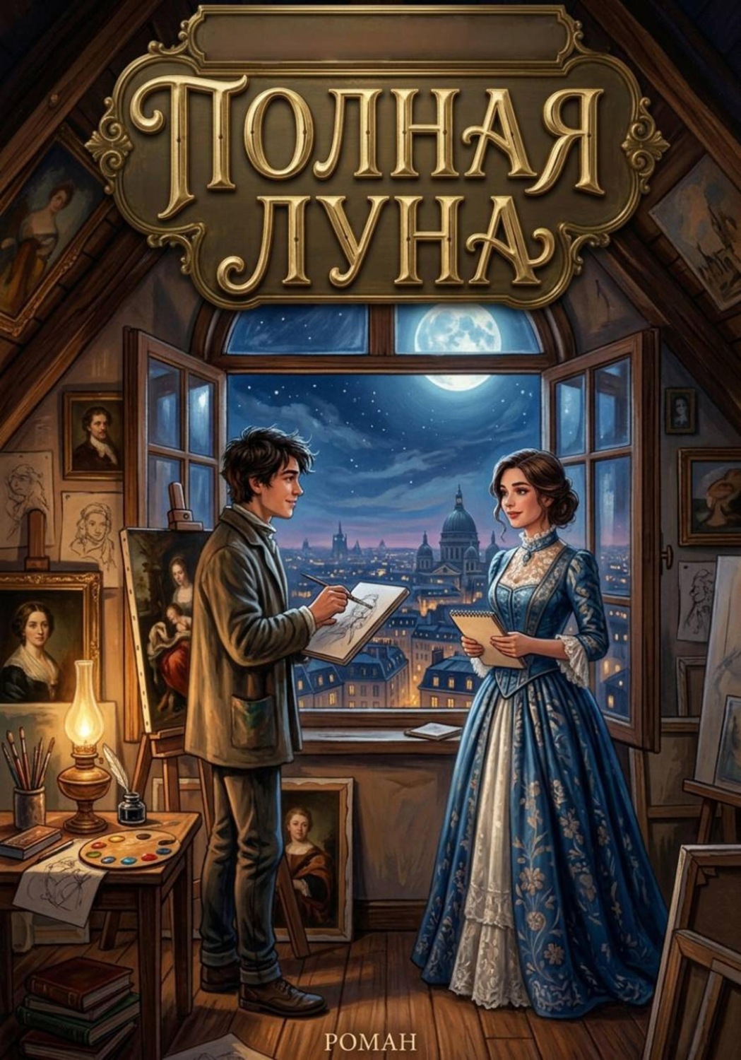Обложка книги «Полная луна»