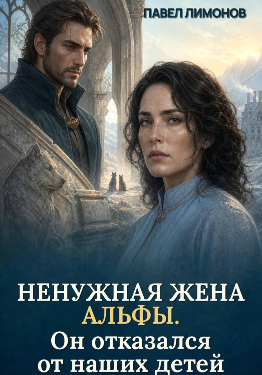 Обложка книги «Ненужная жена альфы. Он отказался от наших детей»