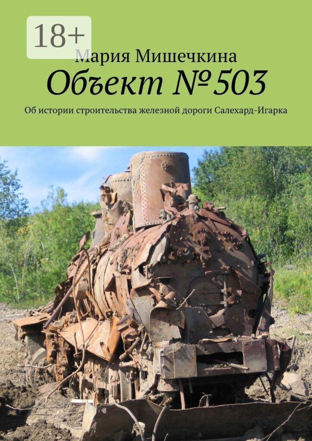 Обложка книги «Объект №503. Об истории строительства железной дороги Салехард-Игарка»