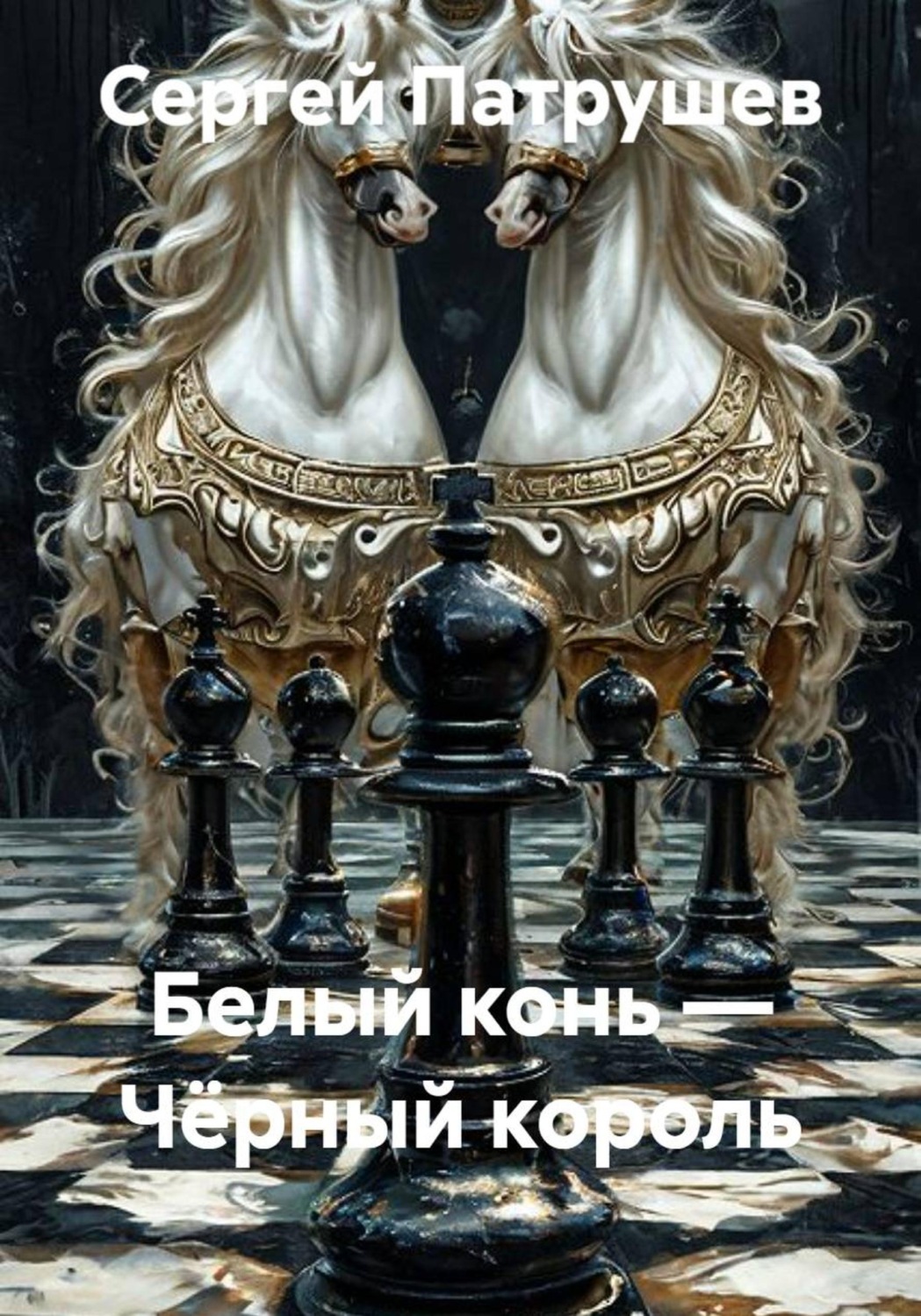 Обложка книги «Белый конь — Чёрный король»