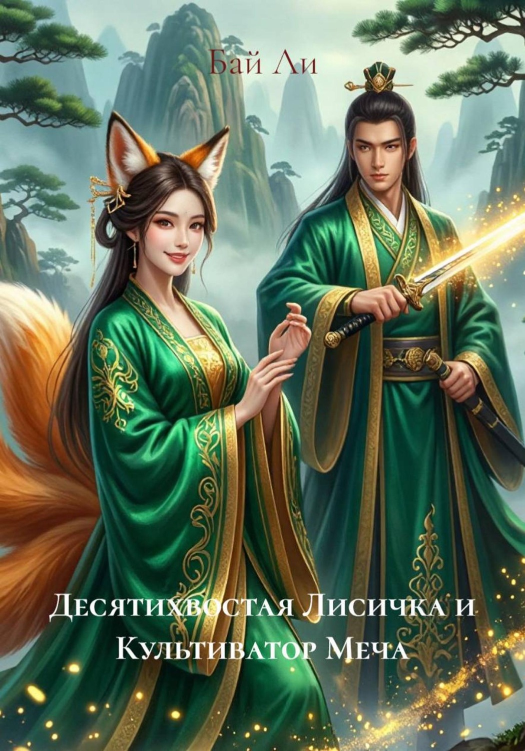 Обложка книги «Десятихвостая Лисичка и Культиватор Меча»