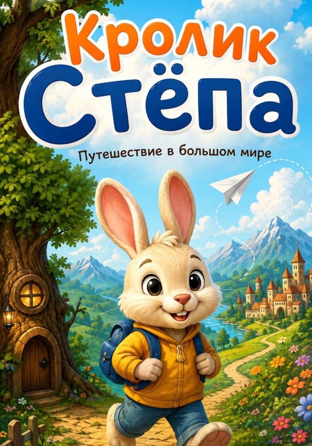 Обложка книги «Кролик "Стёпа" Путешествие в большой мир»