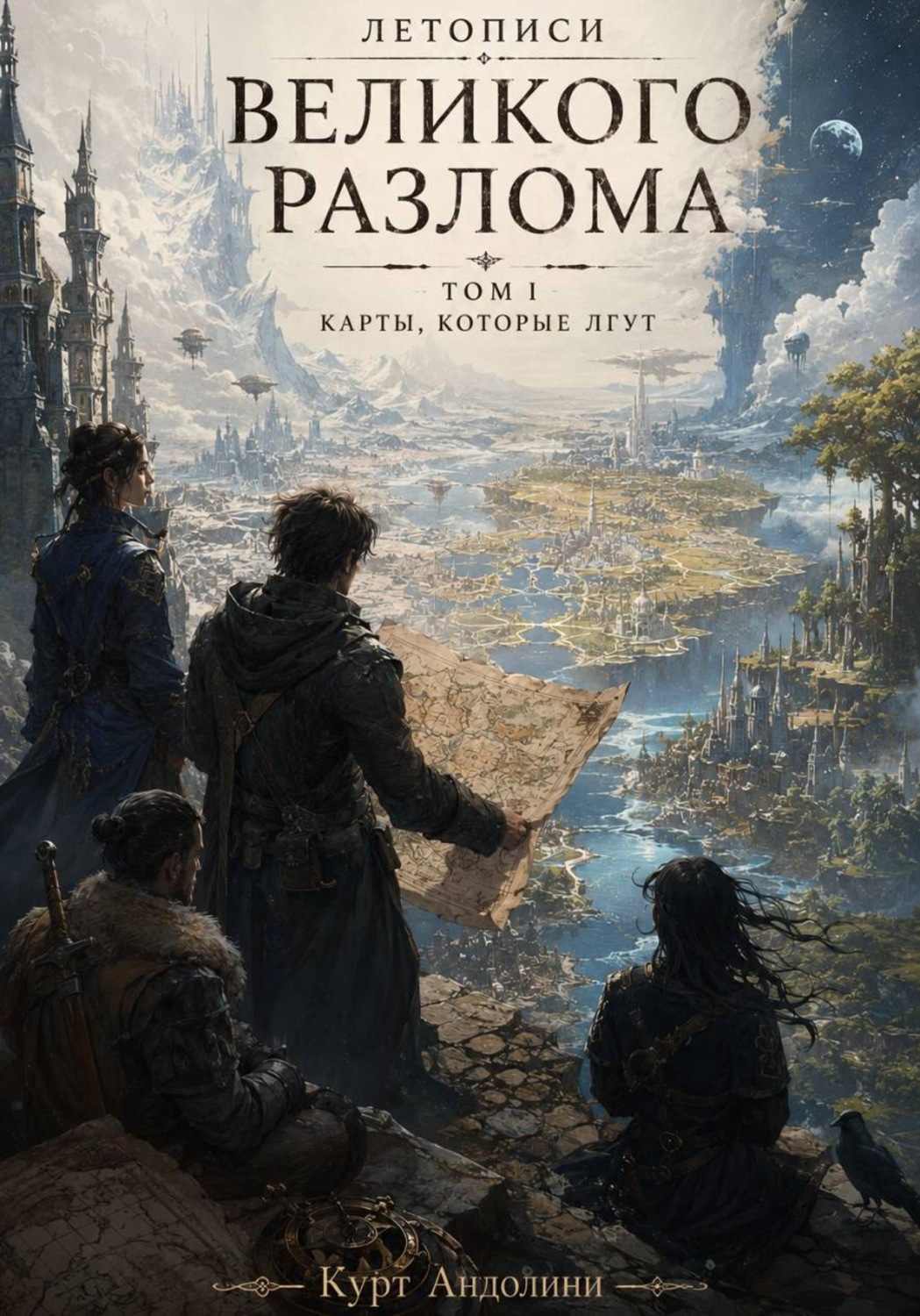 Обложка книги «Летописи Великого Разлома. Книга 1. Карты, которые лгут»