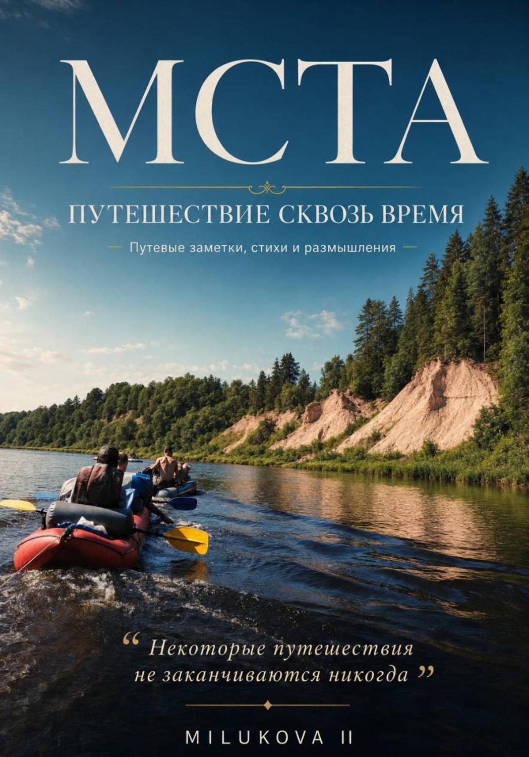 Обложка книги «Мста. Путешествие сквозь время. Путевые заметки, стихи и размышления»