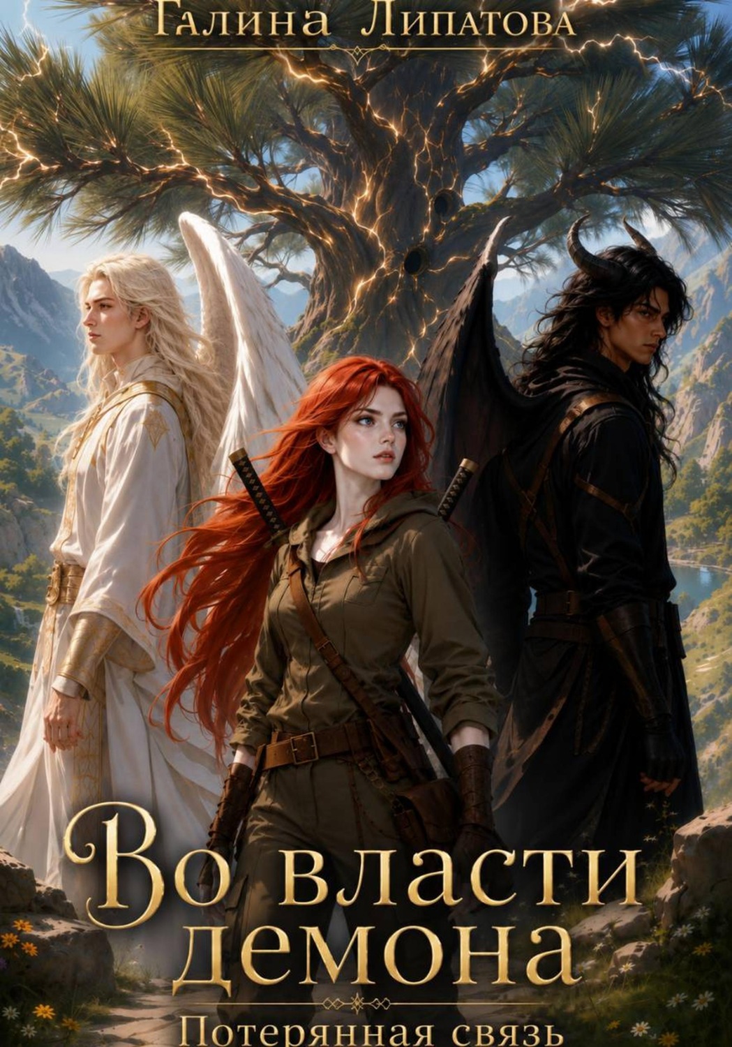 Обложка книги «Во власти демона. Потерянная связь»