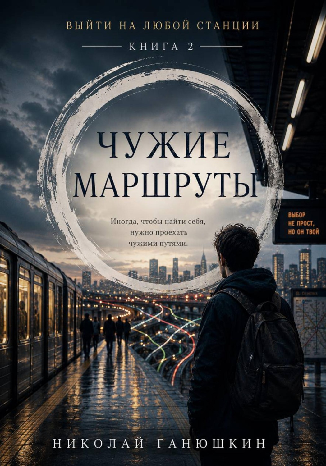 Обложка книги «Чужие маршруты. Том 2. Выйти на любой станции»