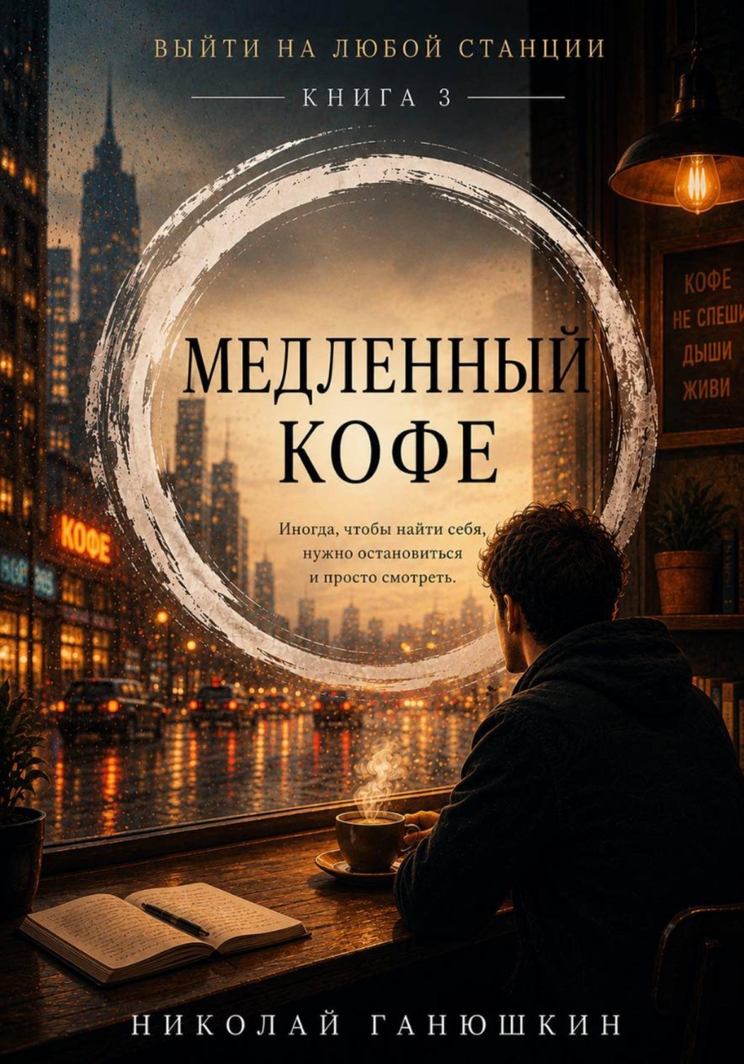 Обложка книги «Медленный кофе. Том 3. Выйти на любой станции»