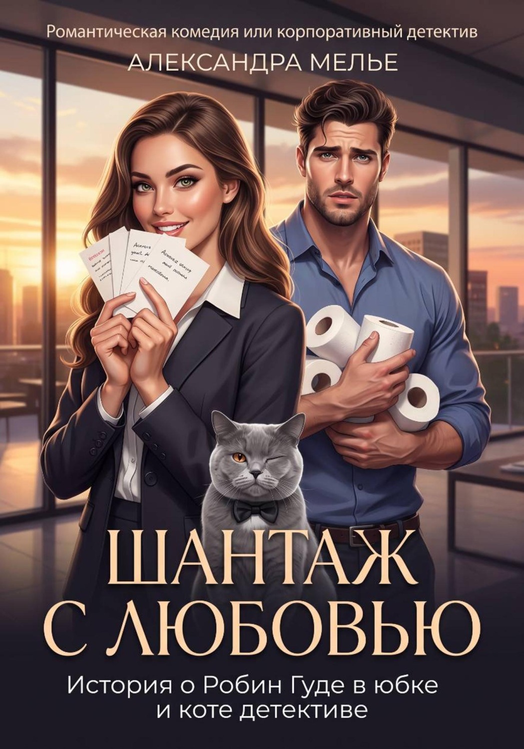 Обложка книги «Шантаж с любовью»