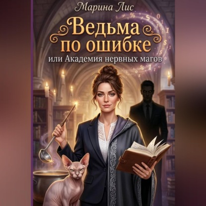 Обложка книги «Ведьма по ошибке, или Академия нервных магов»