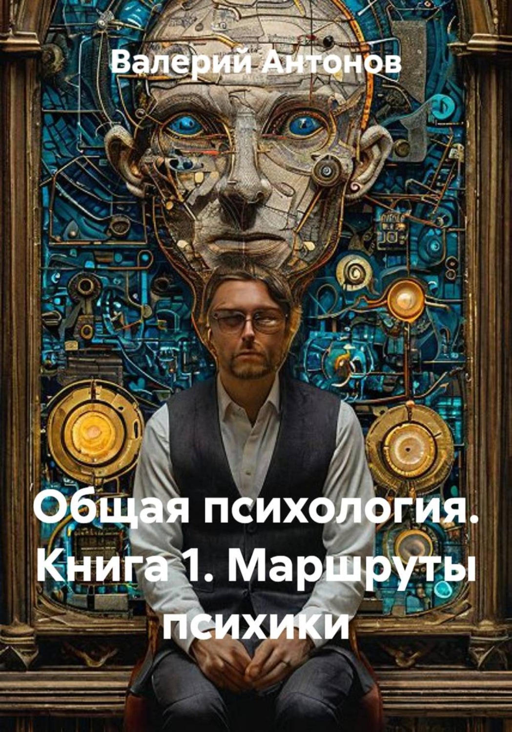 Обложка книги «Общая психология. Книга 1. Маршруты психики»