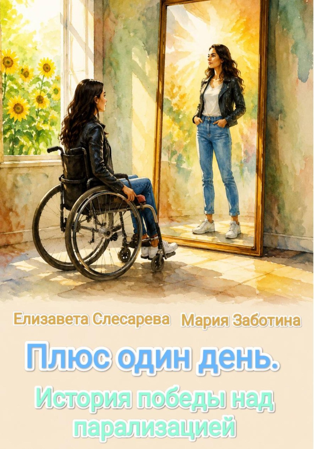 Обложка книги «Плюс один день. История победы над парализацией»