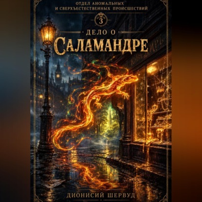 Обложка книги «Дело о саламандре»