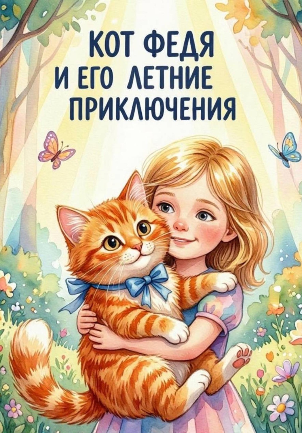 Обложка книги «Кот Федя и его Летние Приключения»