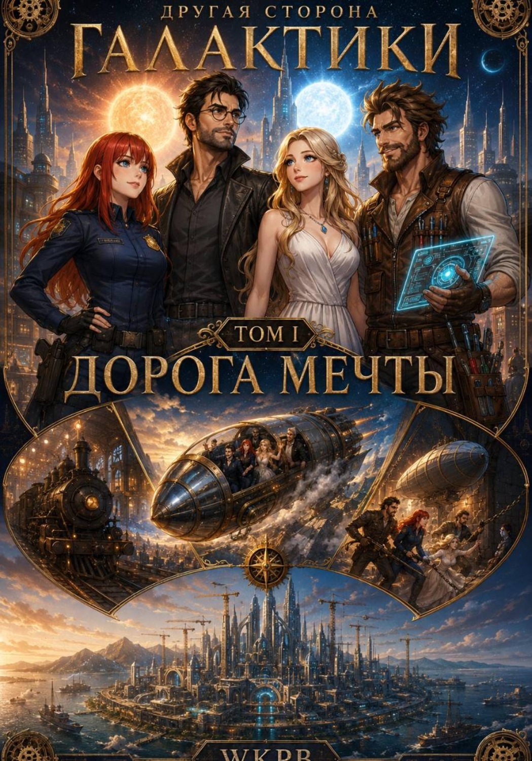 Обложка книги «Другая сторона Галактики. Том I. Дорога мечты»