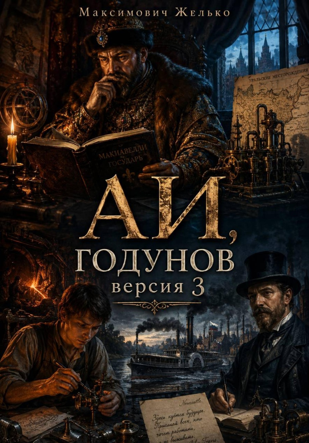 Обложка книги «АИ, Годунов версия 3»