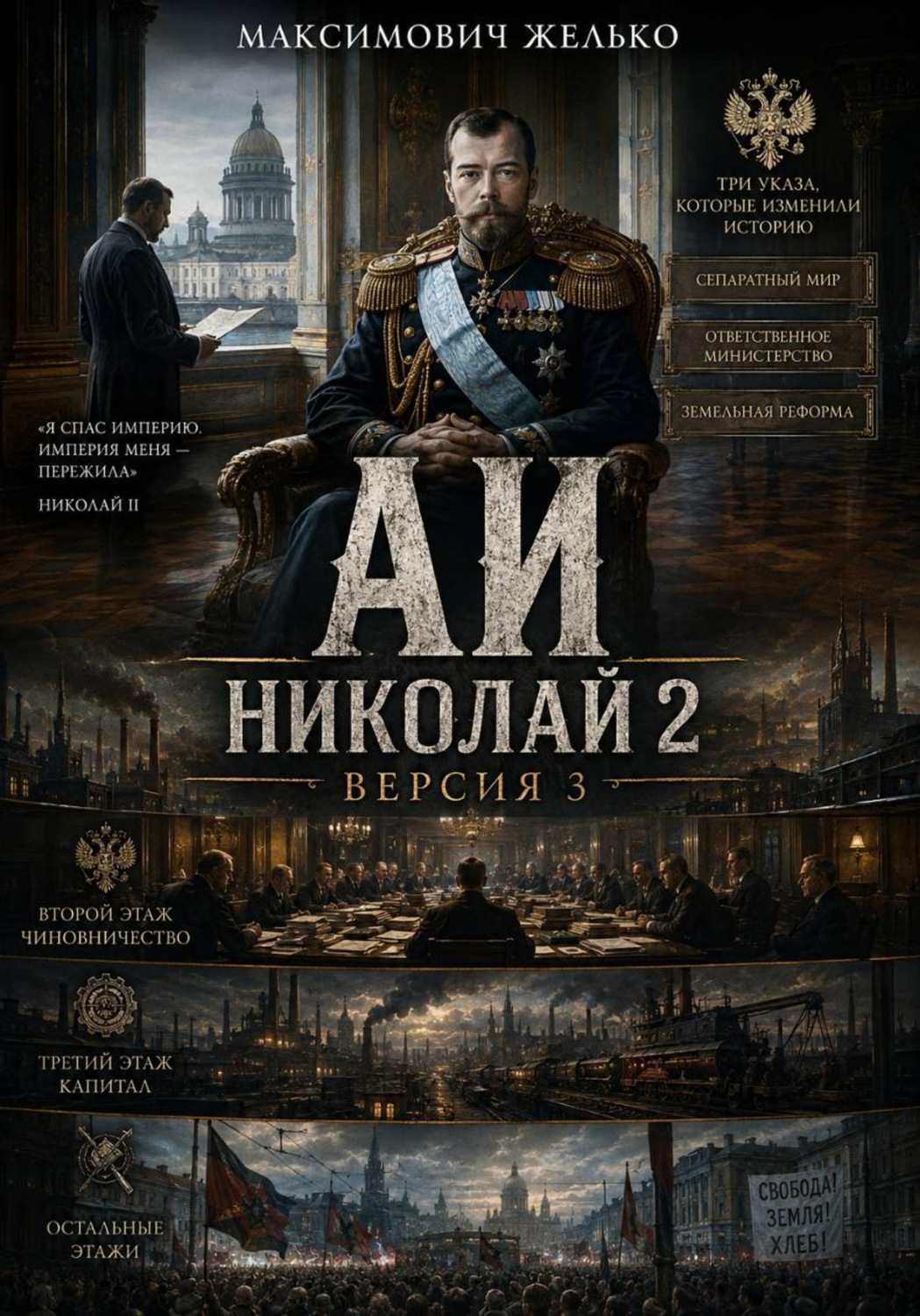 Обложка книги «АИ, Николай 2 версия 3»
