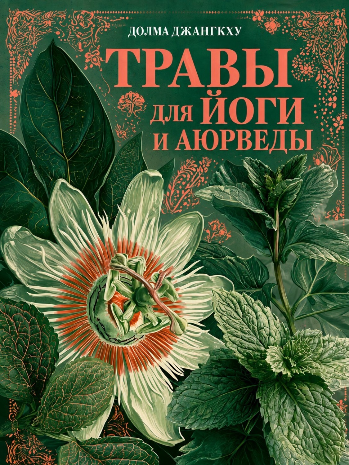 Обложка книги «Травы для йоги и аюрведы»