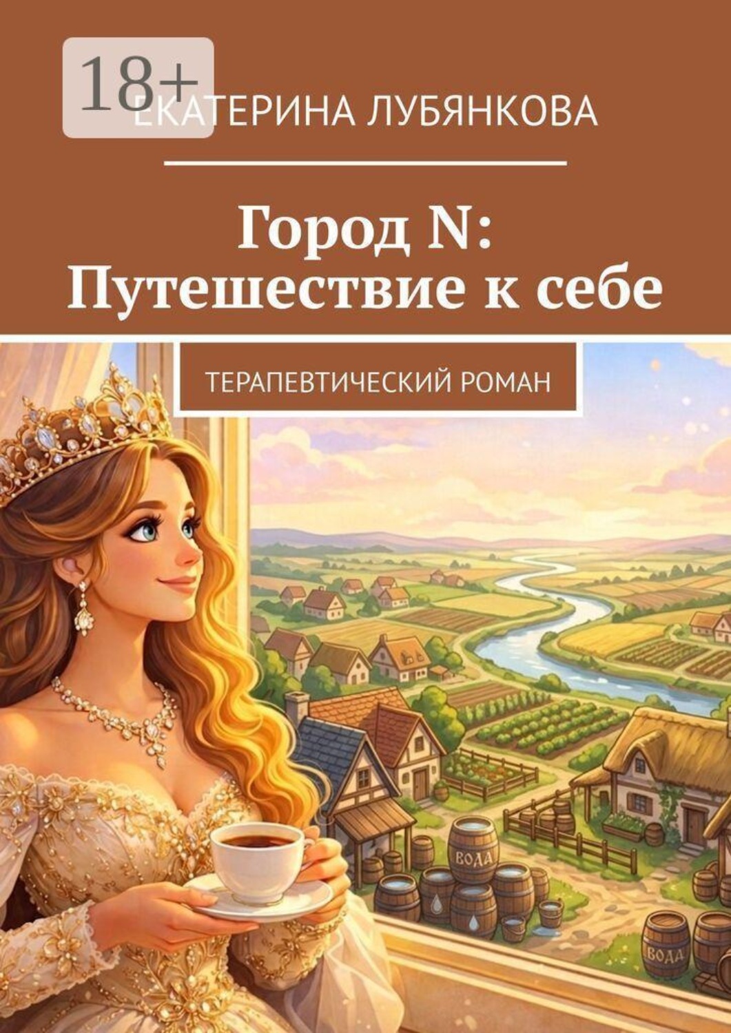 Обложка книги «Город N: Путешествие к себе. Терапевтический роман»