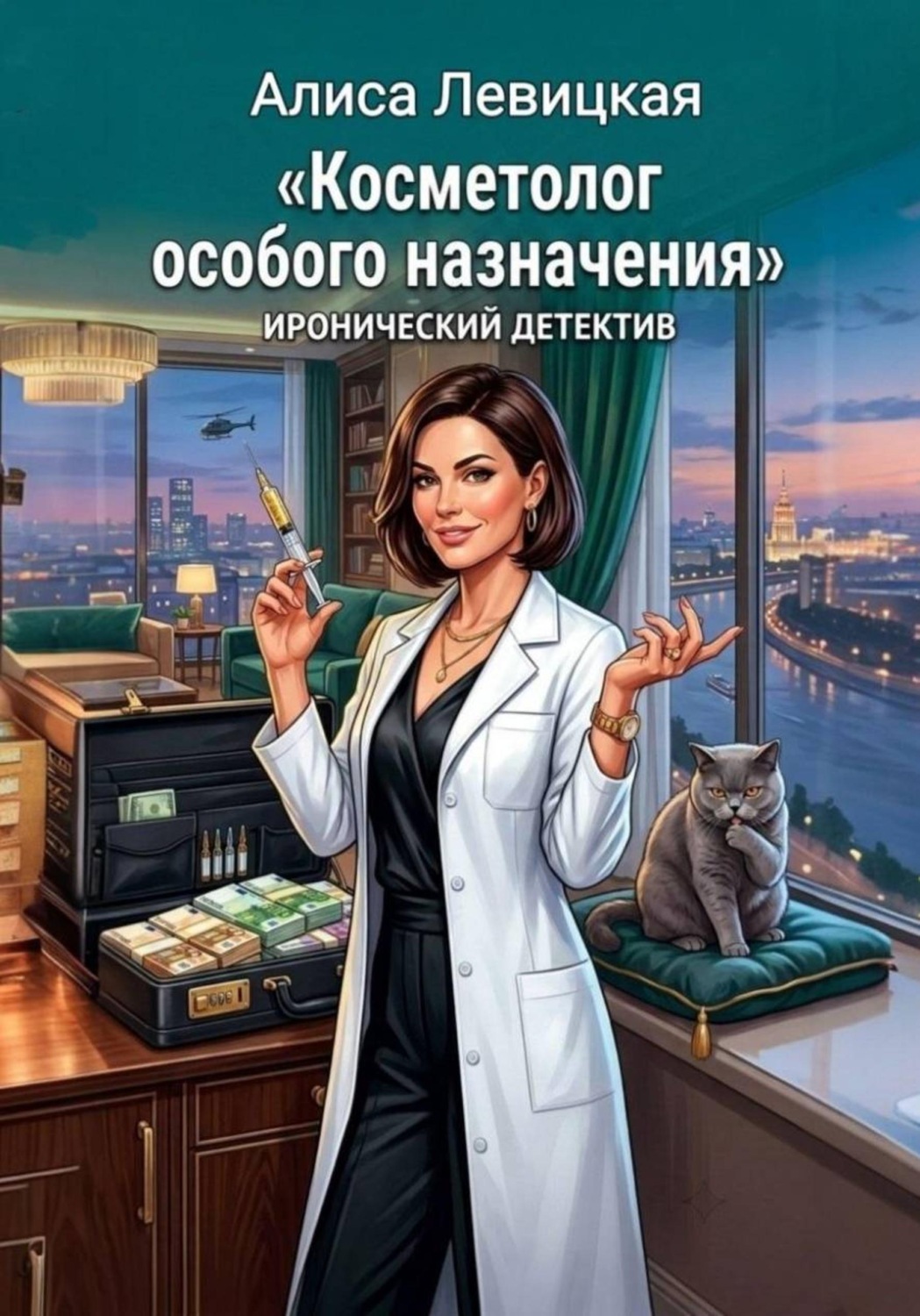 Обложка книги «Косметолог особого назначения»