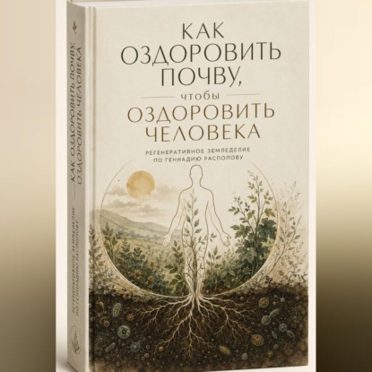 Обложка книги «Как оздоровить почву, чтобы оздоровить человека. Регенеративное земледелие»