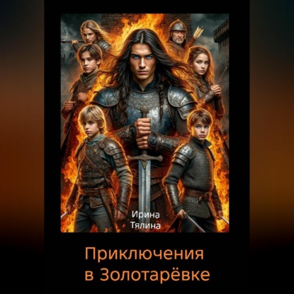 Обложка книги «Приключения в Золотарёвке»