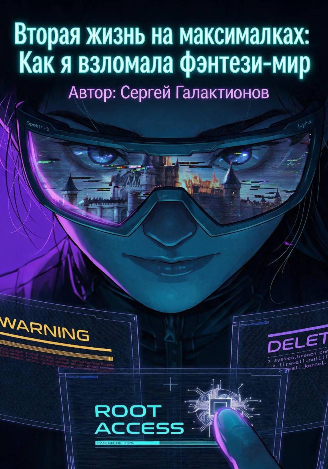 Обложка книги «Вторая жизнь на максималках: Как я взломала фэнтези-мир»