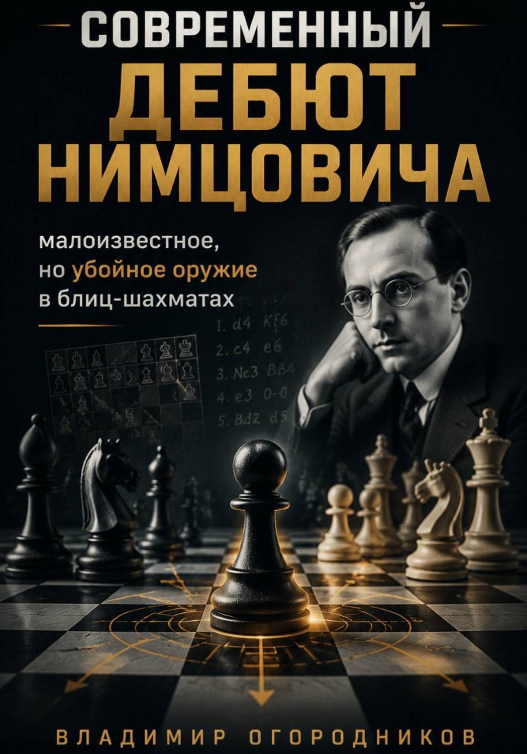 Обложка книги «Современный дебют Нимцовича - малоизвестное, но убойное оружие в блиц-шахматах»