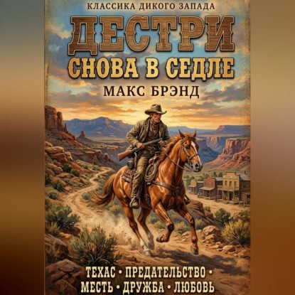 Обложка книги «Дестри снова в седле»