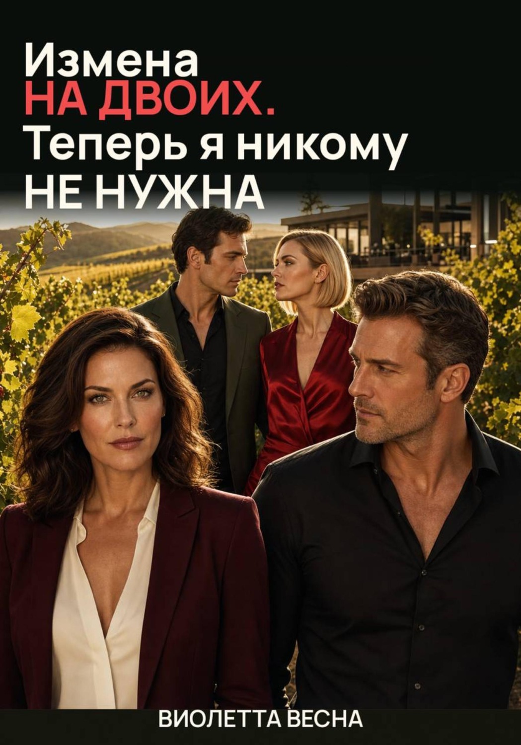 Обложка книги «Измена на двоих. Теперь я никому не нужна»