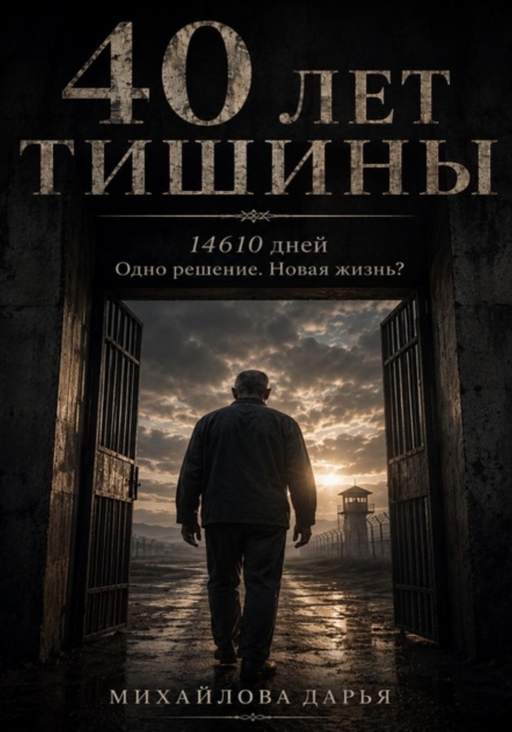 Обложка книги «40 лет тишины»