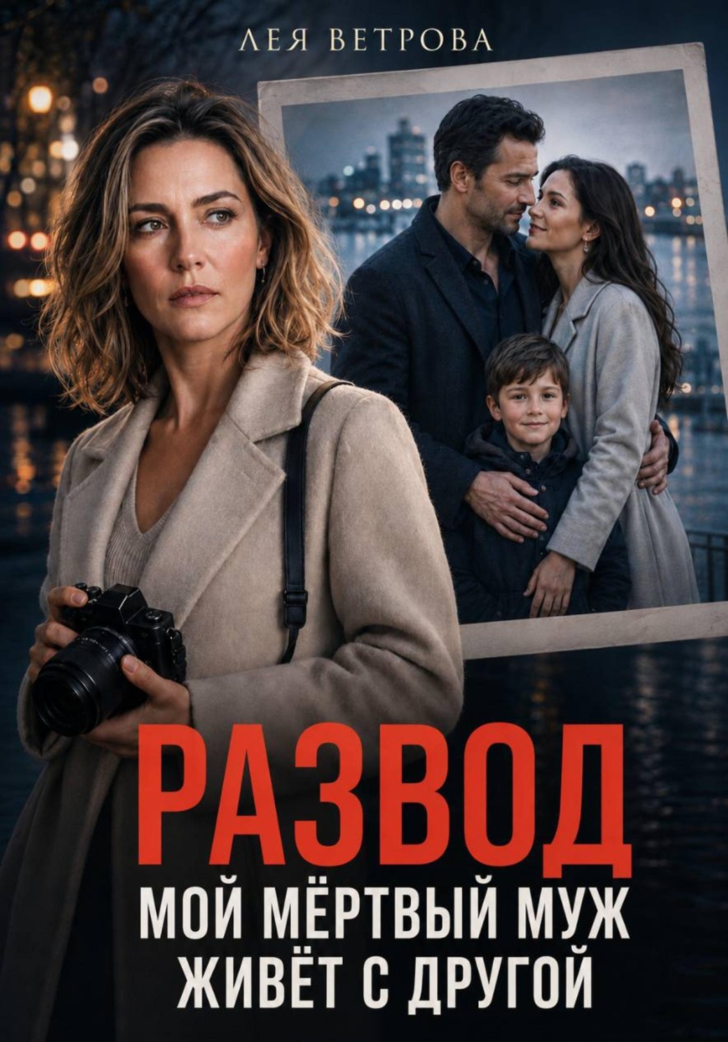 Обложка книги «Развод. Мой мёртвый муж живёт с другой»