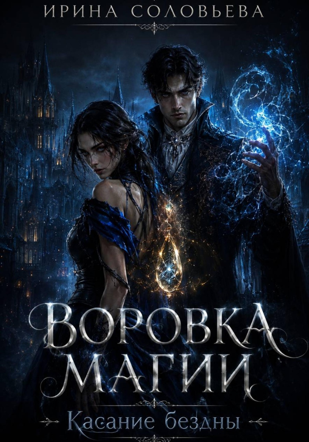 Обложка книги «Воровка магии. Касание бездны»