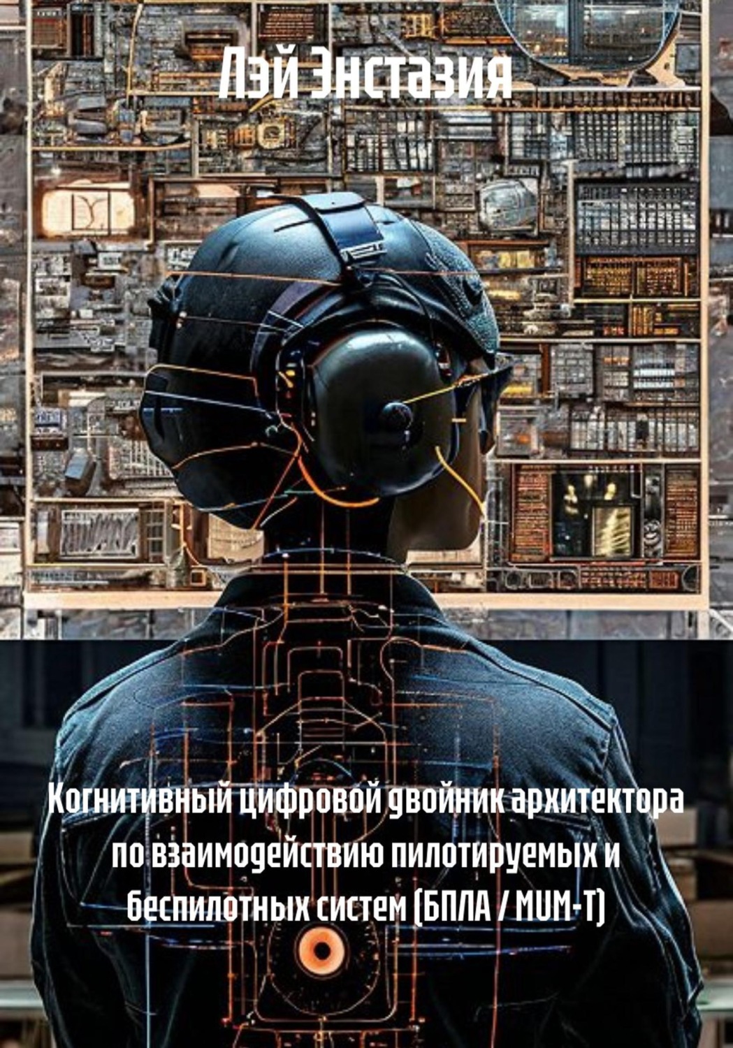 Обложка книги «Когнитивный цифровой двойник архитектора по взаимодействию пилотируемых и беспилотных систем (БПЛА / MUM-T)»