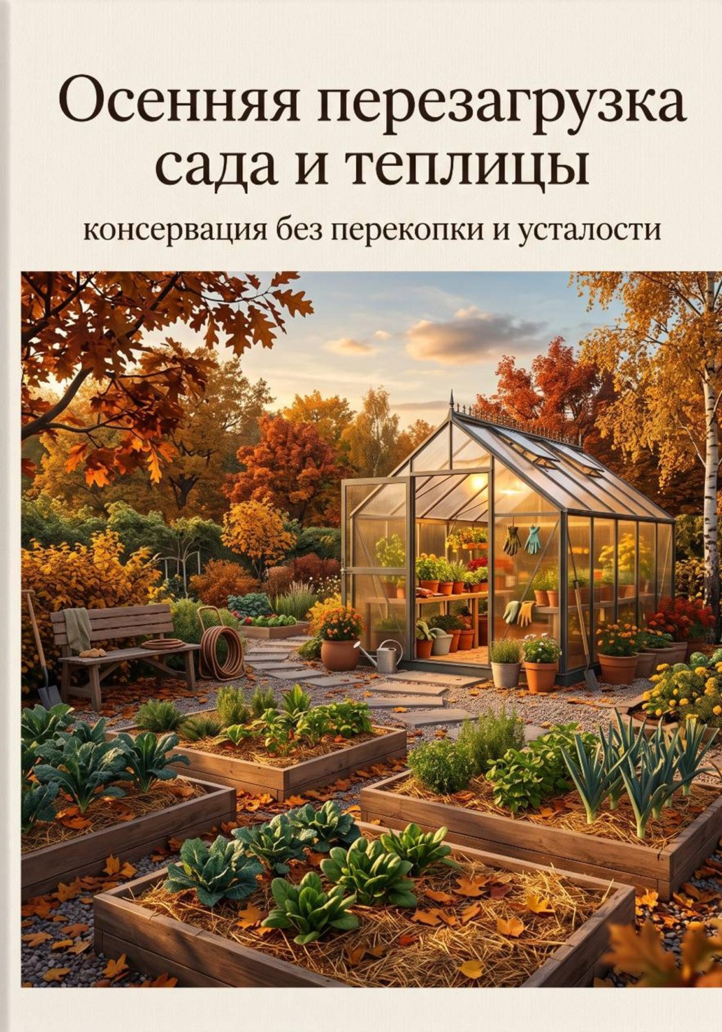 Обложка книги «Осенняя перезагрузка сада и теплицы»
