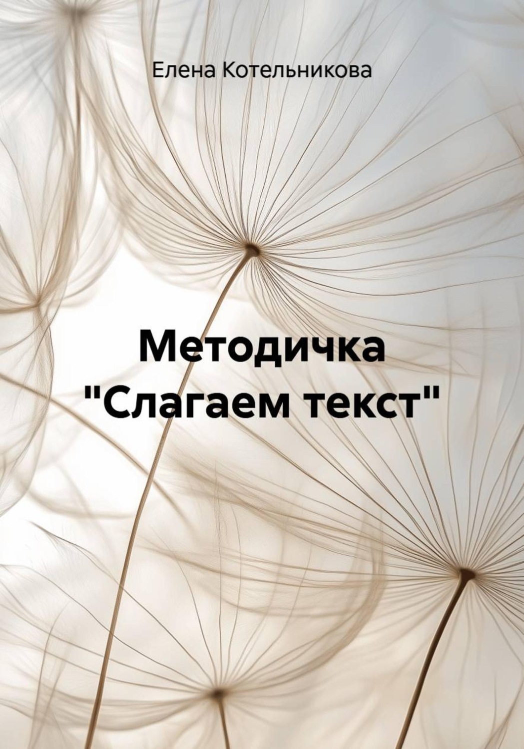 Обложка книги «Методичка "Слагаем текст"»
