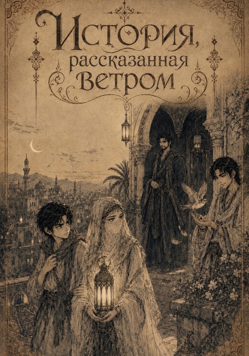 Обложка книги «История, рассказанная ветром»
