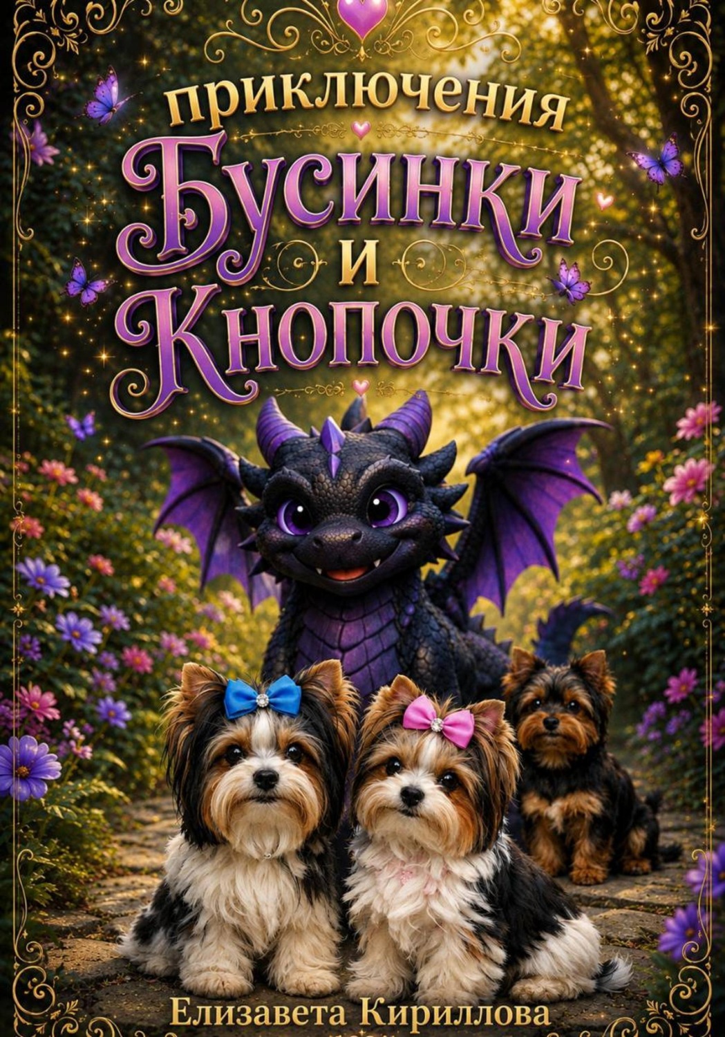 Обложка книги «Приключения Бусинки и Кнопочки»