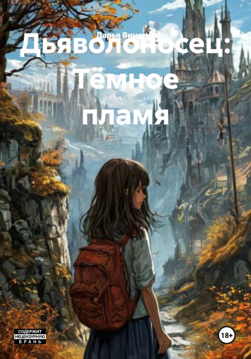 Обложка книги «Дьяволоносец: Тёмное пламя»