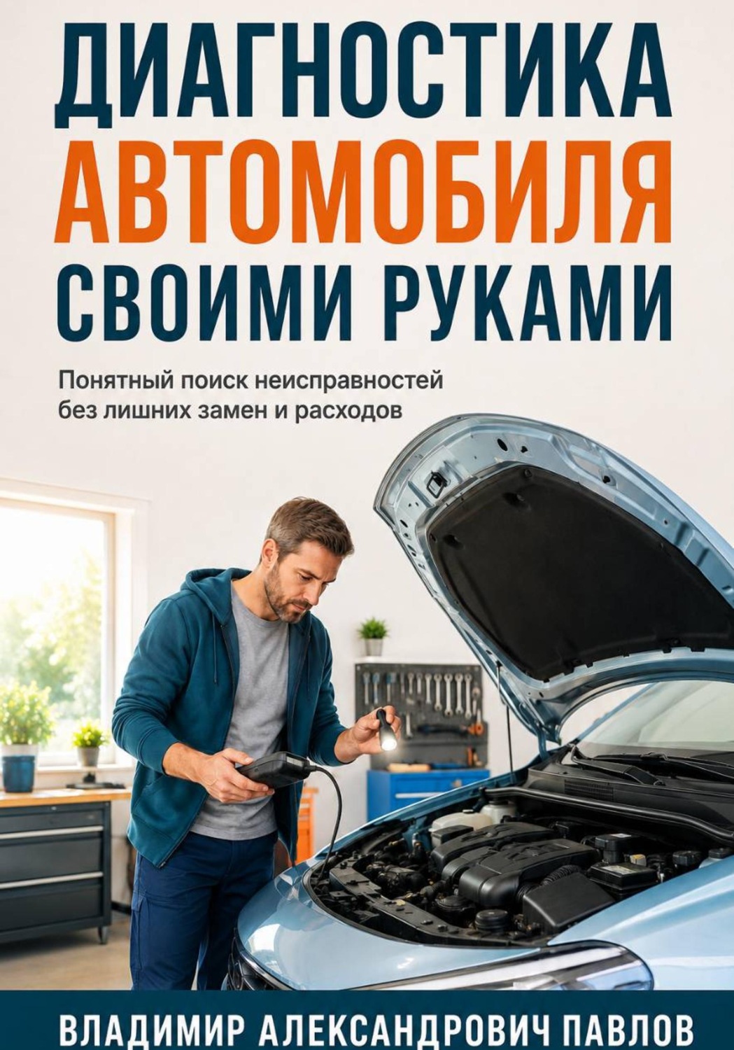 Обложка книги «Диагностика автомобиля своими руками»